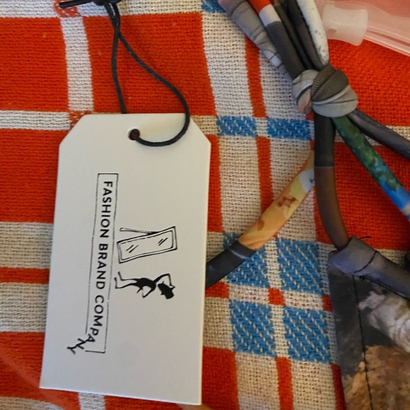 NWT Fashion Brand Company New York City Trash Bikini Bottoms Swim FU Linda S/M - Picture 6 of 6